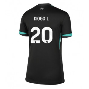 Liverpool Diogo Jota #20 Replika Udebanetrøje Dame 2024-25 Kortærmet